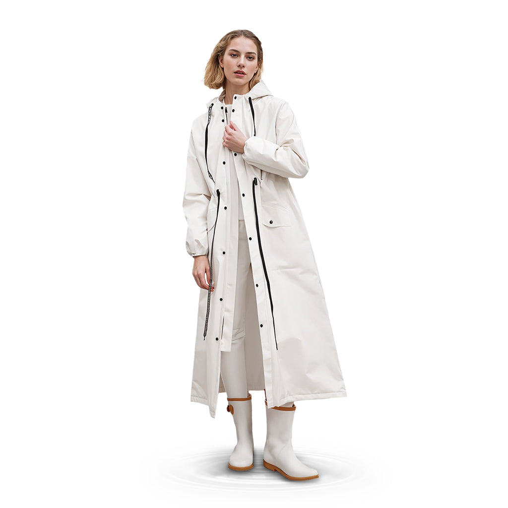 PALAY Women Rainwear, Women Long Waterproof Raincoat, EVA Hooded Rain Coat for Women with Wide Brim Hood Detachable Clear Face Cover, Zip & Buttons Riding Outdoor Windproof Raincoats (Length 121CM) PALAY Women Rainwear, Women Long Waterproof Raincoat, EVA Hooded Rain Coat for Women with Wide Brim Hood Detachable Clear Face Cover, Zip & Buttons Riding Outdoor Windproof Raincoats (Length 121CM)
